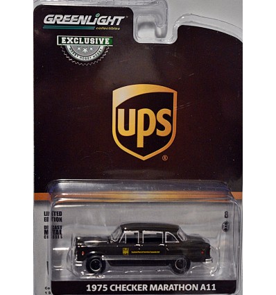 Greenlight Promo - 1975 UPS Checker Marathon A11