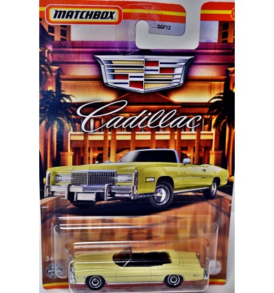 Matchbox Cadillac Series - 1975 Cadillac Eldorado Convertible