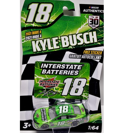 NASCAR Authentics - Joe Gibbs Racing - Kyle Busch Interstate Batteries Toyota Camry