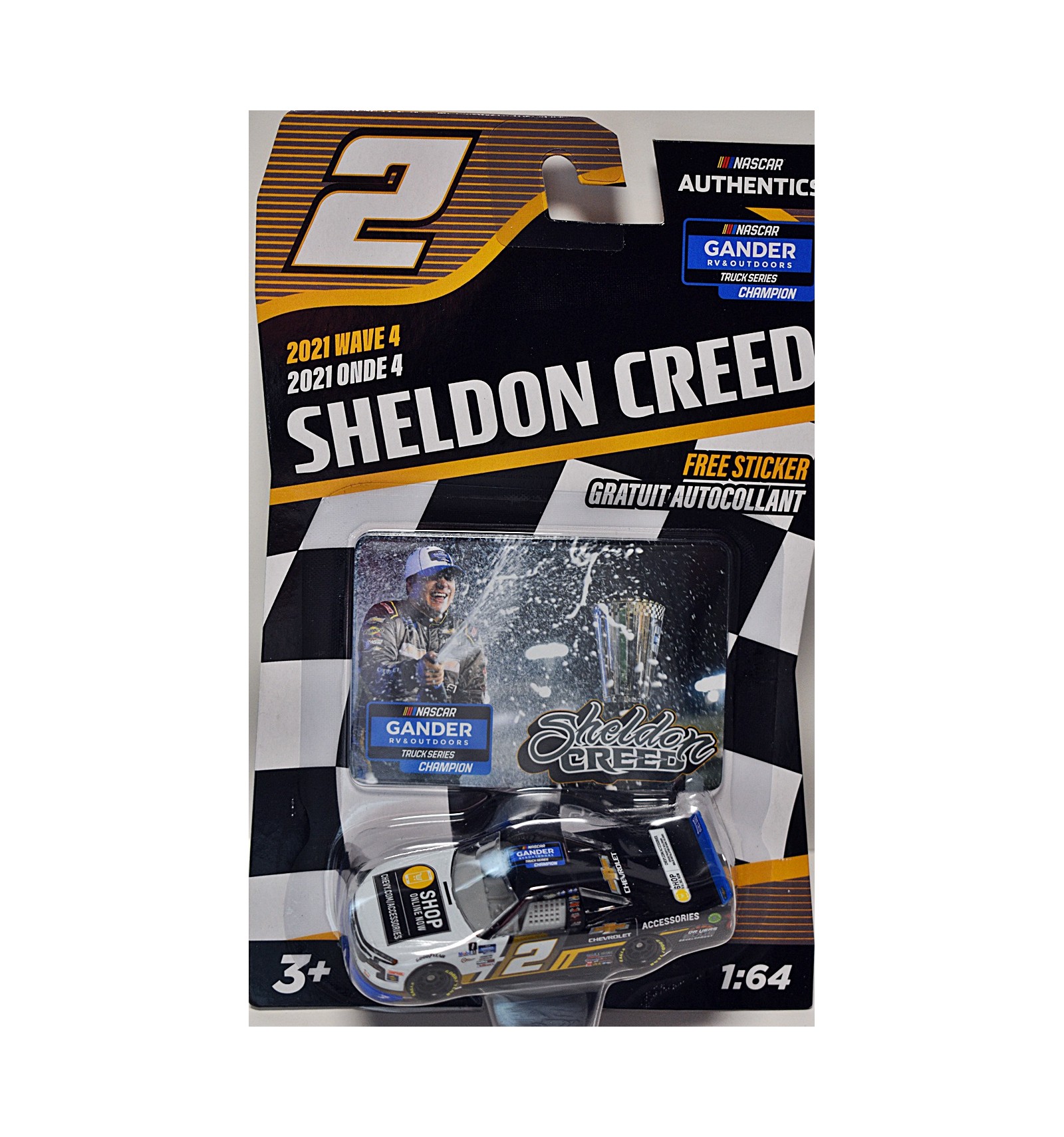 NASCAR Authentics Hendrick Motorsports - Sheldon Creed Truck Series Champion - Chevy Online Chevrolet Silverado Race Truck