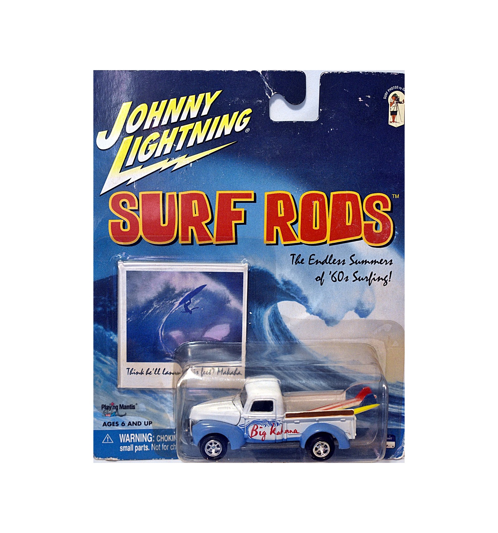 Johnny Lightning Surf Rods - Big Kahuna 1940 Ford Surf Pickup Truck