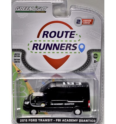 Greenlight - Route Runners - 2015 Ford Transit - FBI Academy Quantico