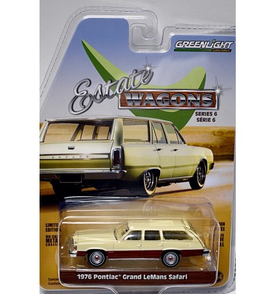 Greenlight - Estate Wagons - 1976 Pontiac Grand LeMans Safari Station Wagon