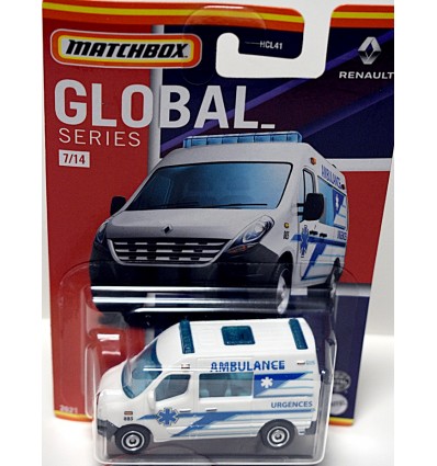 Matchbox Global Series - Renault Master Ambulance