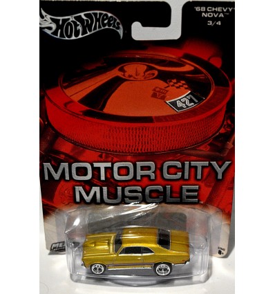 Hot Wheels Auto-Affinity - Motor City Muscle - 1968 Chevrolet Nova