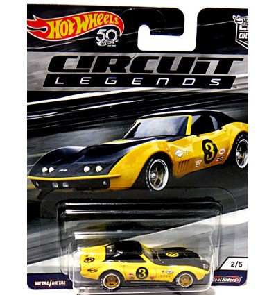 Hot Wheels Car Culture - Circuit Legends - 1969 Chevrolet COPO Corvette