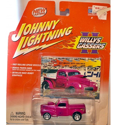 Johnny Lightning Willys Gassers II - 1941 Willys Pickup Truck NHRA Gasser