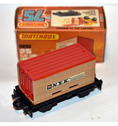 Matchbox - Flat Car with Container