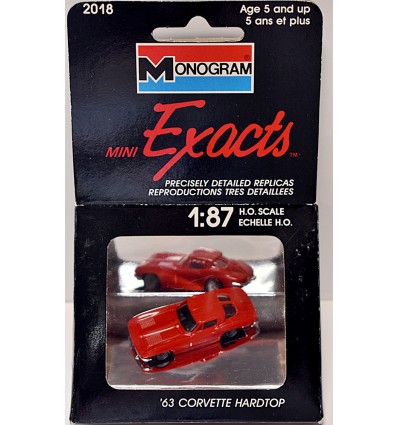 Monogram Mini Exact Series - 1963 Chevrolet Corvette Split Window Coupe