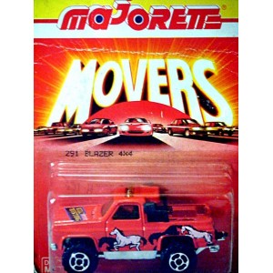 Majorette Chevy Blazer "Wild Mustangs" 4x4 Race Truck