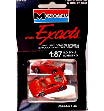 Monogram Mini Exacts - Ferrari F-40