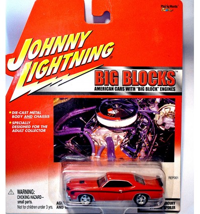 Johnny Lightning - Big Blocks - 1970 Mercury Cyclone Spoiler
