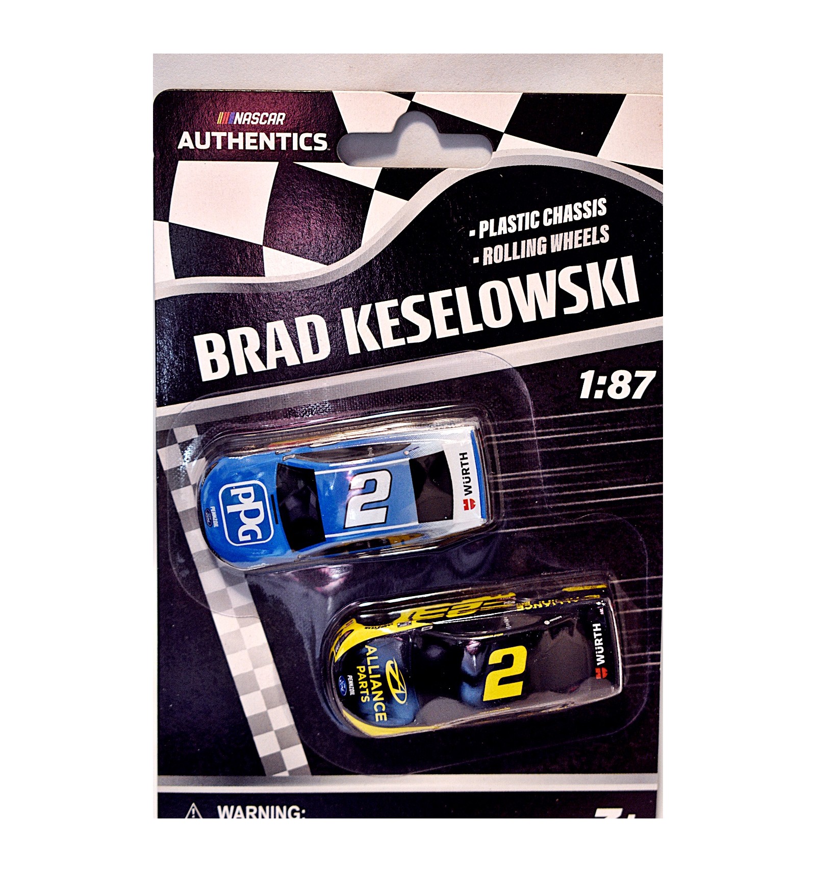 Lionel NASCAR Authentics Brad Keselowski HO Scale Alliance Parts