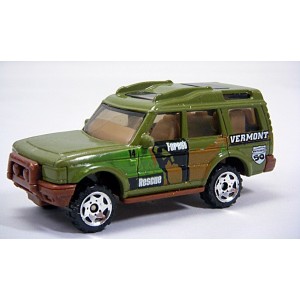 Matchbox Across America - Land Rover Discovery - Vermont Forest Rescue Truck