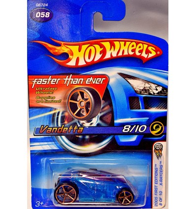 Hot Wheels 2005 First Editions - Faster Than Ever - Vandetta