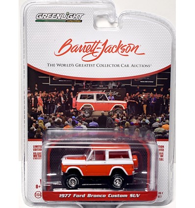 Greenlight Barrett Jackson - 1977 Ford Bronco Custom SUV