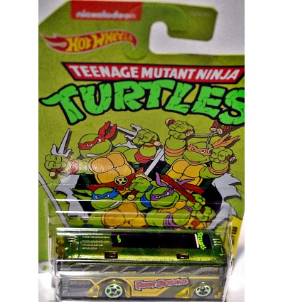 Hot Wheels Teenage Mutant Ninja Turtles - Surfin School Bus