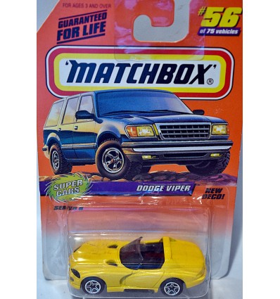 Matchbox Dodge Viper R/T 10