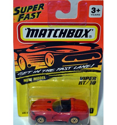 Matchbox Dodge Viper R/T 10