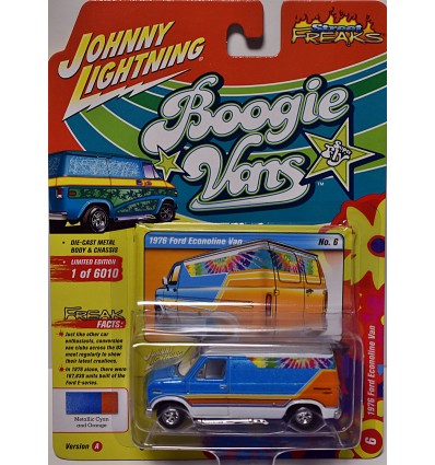 Johnny Lightning Street Freaks - Boogie Vans - 1976 Ford Econoline Van