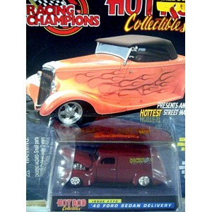 Racing Champions Hot Rod Collectibles - 1940 Ford Sedan Delivery Van