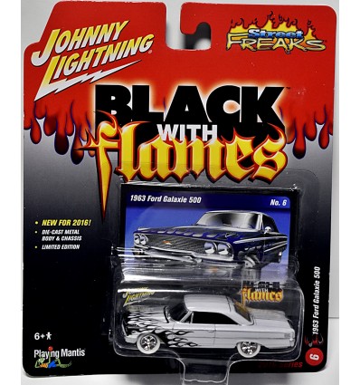 Johnny Lighnting Black with Flames - White Lightning 1963 Ford Galaxie 500