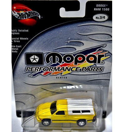 Hot Wheels 100% Series - MOPAR Performance Parts Dodge RAM Pickup Truck