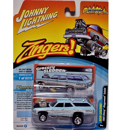 Johnny Lightning Street Freaks Zingers - 1969 Chevrolet Kingswood Estate Station Wagon