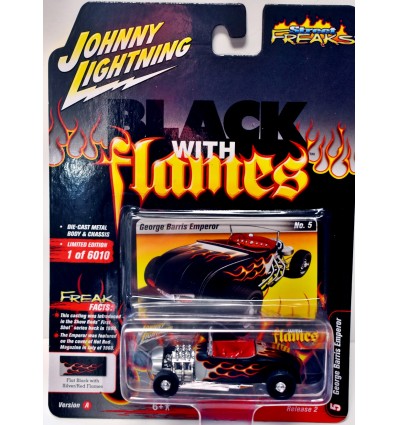 Johnny Lighnting Black with Flames - George Barris Emperor Ford Hot Rod