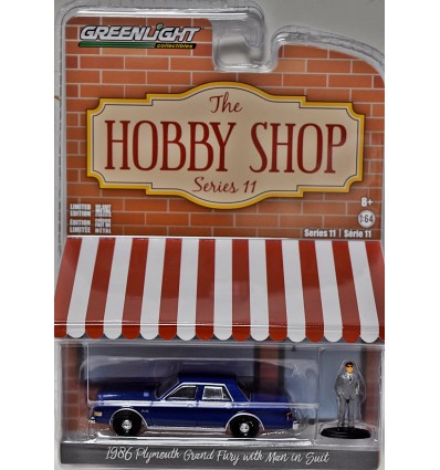 Greenlight Hobby Shop -1986 Plymouth Gran Fury Sedan