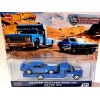 Hot Wheels Car Culture - Team Transport - Ford Race Team 1969 Mustang Boss 302 Road Racer and 60's Race Transporter