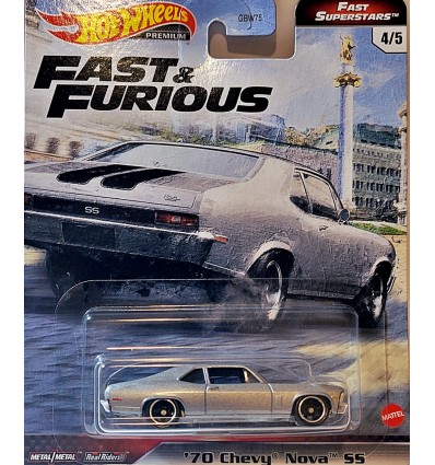 Hot Wheels Premium Fast & Furious 1970 Chevy Nova SS