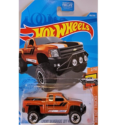 Hot Wheels- Chevrolet Silverado Off-Road Pickup Truck