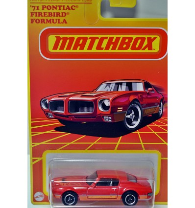 Matchbox Retro - 1971 Pontiac Firebird Formula