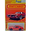 Matchbox Retro - 1971 Pontiac Firebird Formula