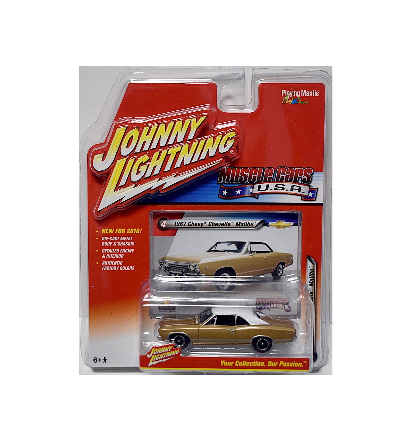 Johnny Lightning Muscle Cars Usa 1967 Chevrolet Chevelle Malibu