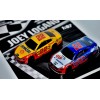 NASCAR Authentics - Joe Gibbs Racing - Logano HO Scale Pennzoil & AAA Ford Mustangs