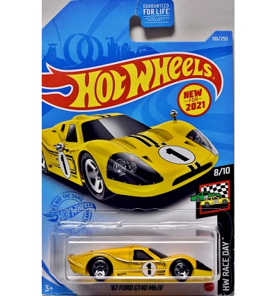 Hot Wheels -1967 Ford GT-40 MK IV