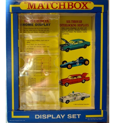Rare Matchbox Display - 1960's Regular Wheel