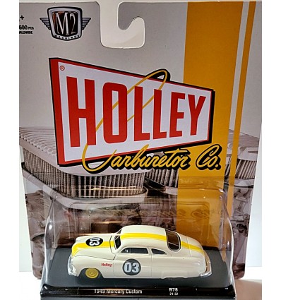 M2 Machines Detroit Muscle - Holley Carbs 1949 Mercury Race Car