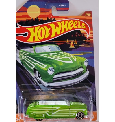 Hot Wheels - Convertibles Series - 1949 Mercury Lead Sled Convertible