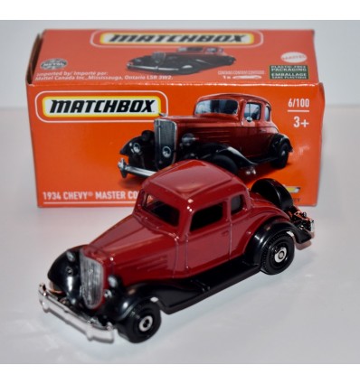 Matchbox Power Grabs -1934 Chevrolet Master Coupe