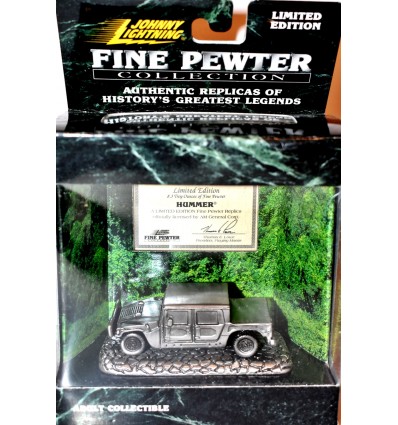 Johnny Lightning - Fine Pewter Collection - Civilian Hummer