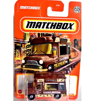 Matchbox - Coffee Truck - Cocho Mocha Mobile Coffee Truck