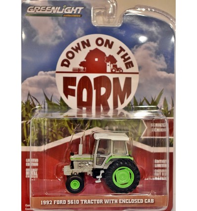 Greenlight - Down On The Farm - 1992 Ford 5610 with Enclosed Cab