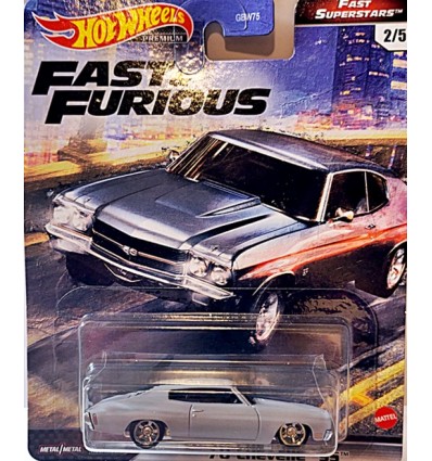 Hot Wheels Premium Fast & Furious 1970 Chevy Chevelle SS