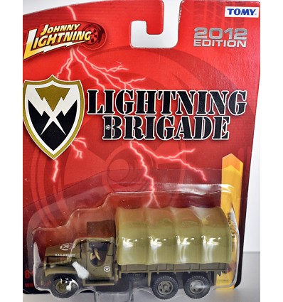 Johnny Lightning Forever 64 - Lightning Brigade - GMC CCKW 6x6 Troop Truck