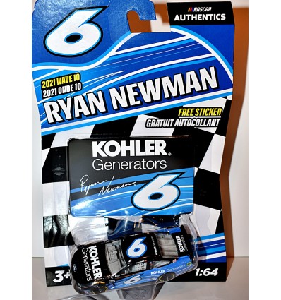 NASCAR Authentics - Ryan Newman Kohler Generators Ford Mustang Stock Car
