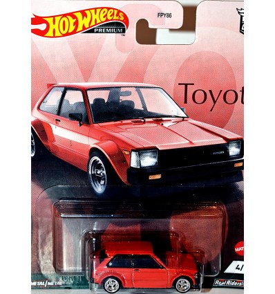 Hot Wheels Premium - Toyota Set - 1981 Toyota Starlet KP61