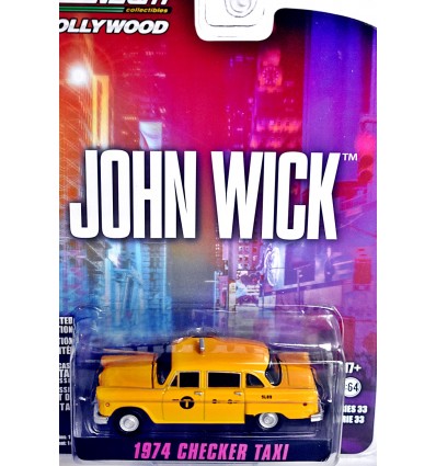 Greenlight Hollywood - John Wick - 1974 Checker Cab